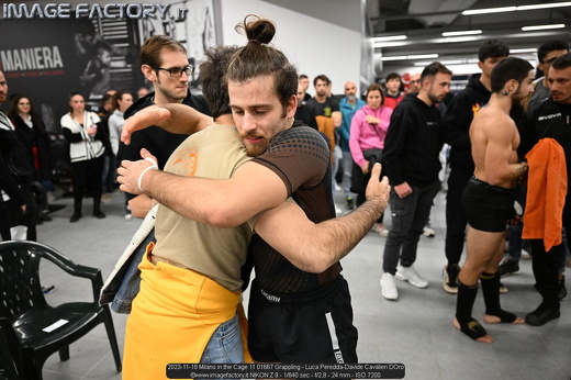 2023-11-18 Milano in the Cage 11 01667 Grappling - Luca Peredda-Davide Cavalieri DOro
